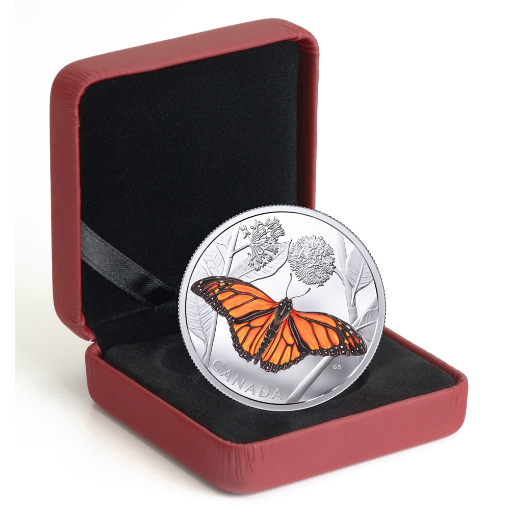 2017 Canada $50 Monarch Migration Fine Silver Coin (No Tax)