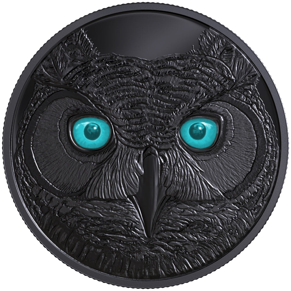 2017 Canada $15 In The Eyes of the Great Horned Owl Fine Silver (No Tax)