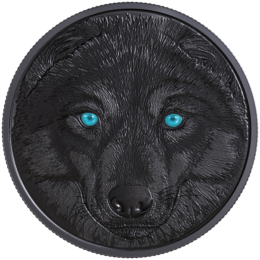 2017 Canada $15 In The Eyes of the Wolf Fine Silver (No Tax)