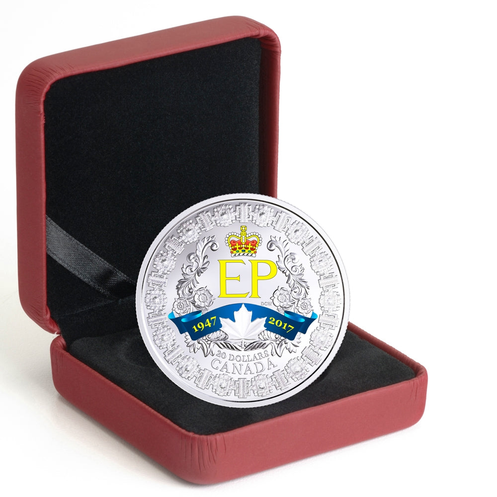 2017 Canada $20 A Platinum Celebration Fine Silver (No Tax)