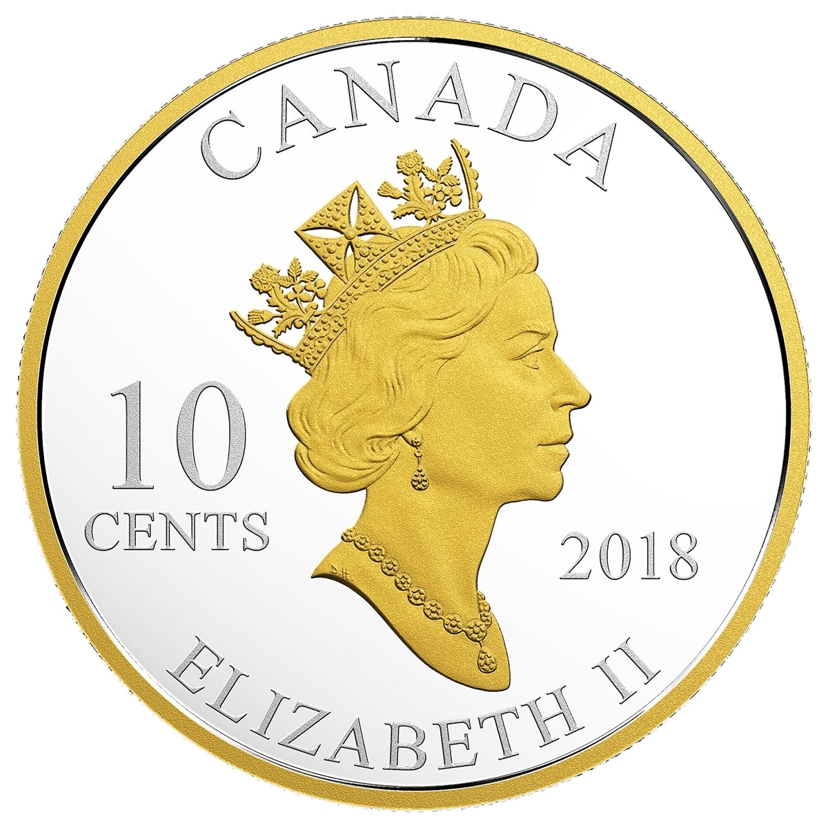 2018 Canada Legacy of the Dime 5-coin Fine Silver Set (TAX Exempt)