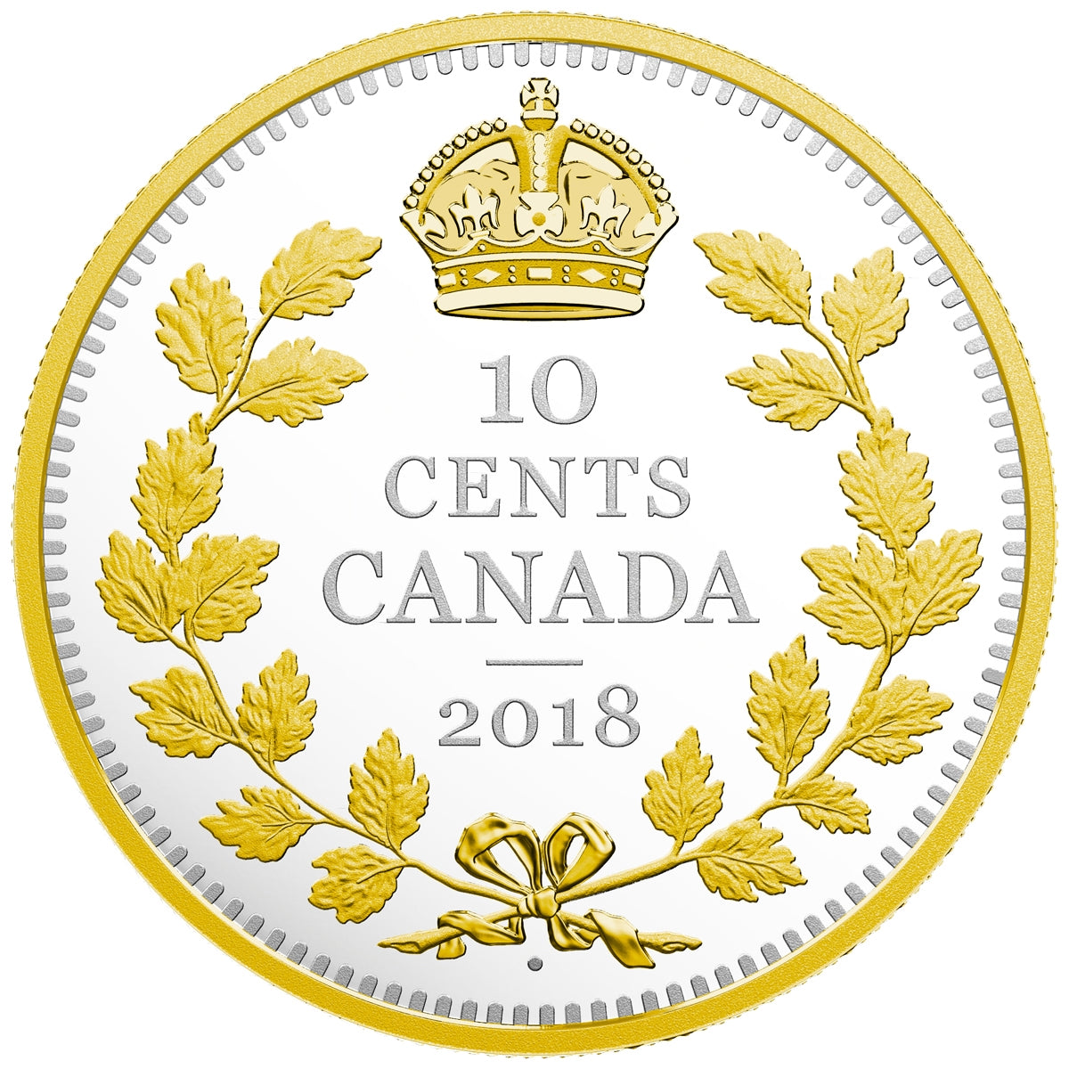 2018 Canada Legacy of the Dime 5-coin Fine Silver Set (TAX Exempt)