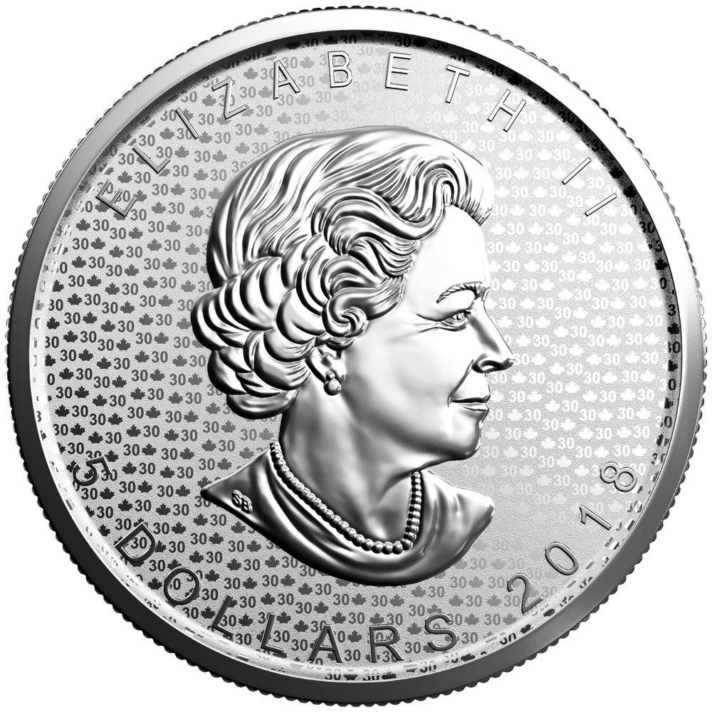 2018 Canada $5 30th Anniversary of the SML 2-coin Silver Set (No Tax)