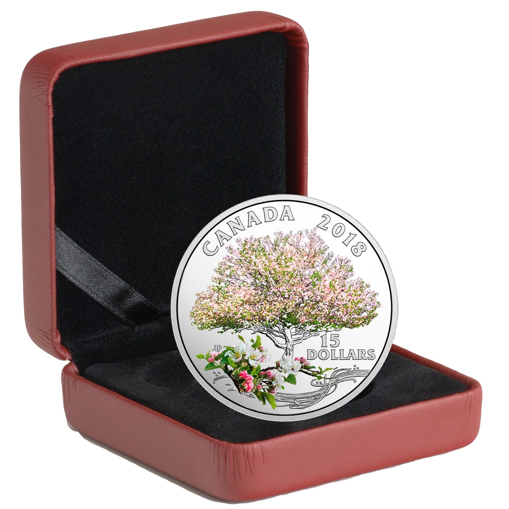 2018 Canada $15 Celebration of Spring - Apple Blossom (TAX Exempt)
