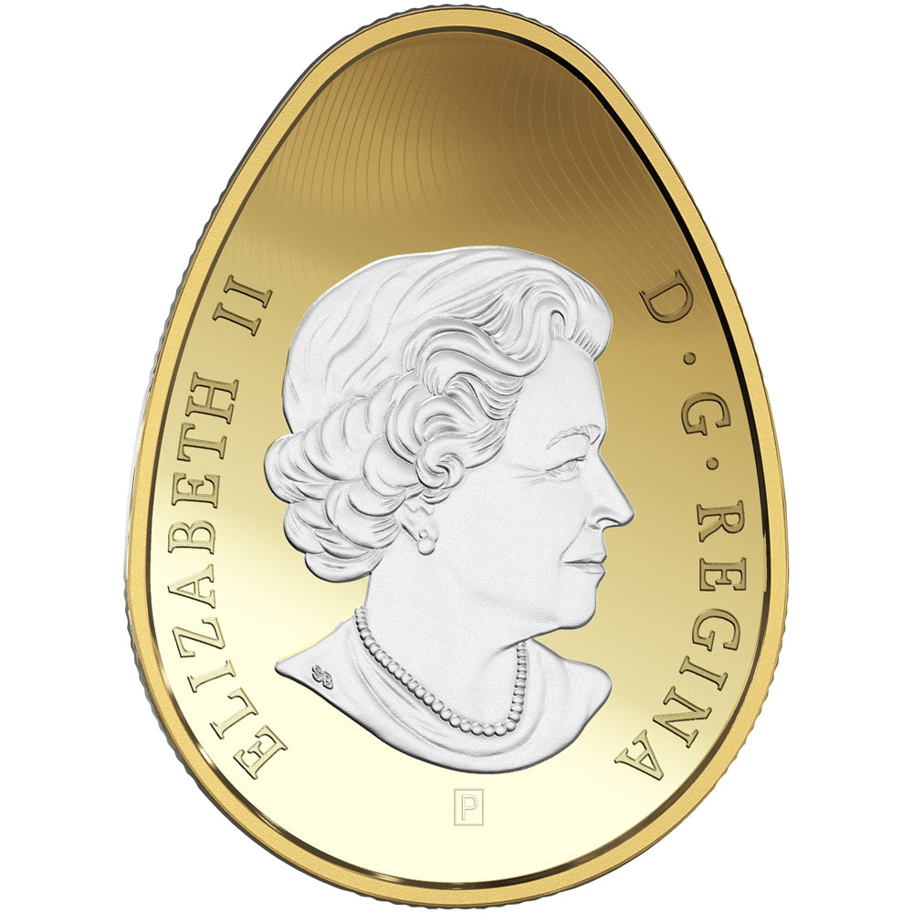 2018 Canada $20 Golden Spring Pysanka Egg (TAX Exempt)