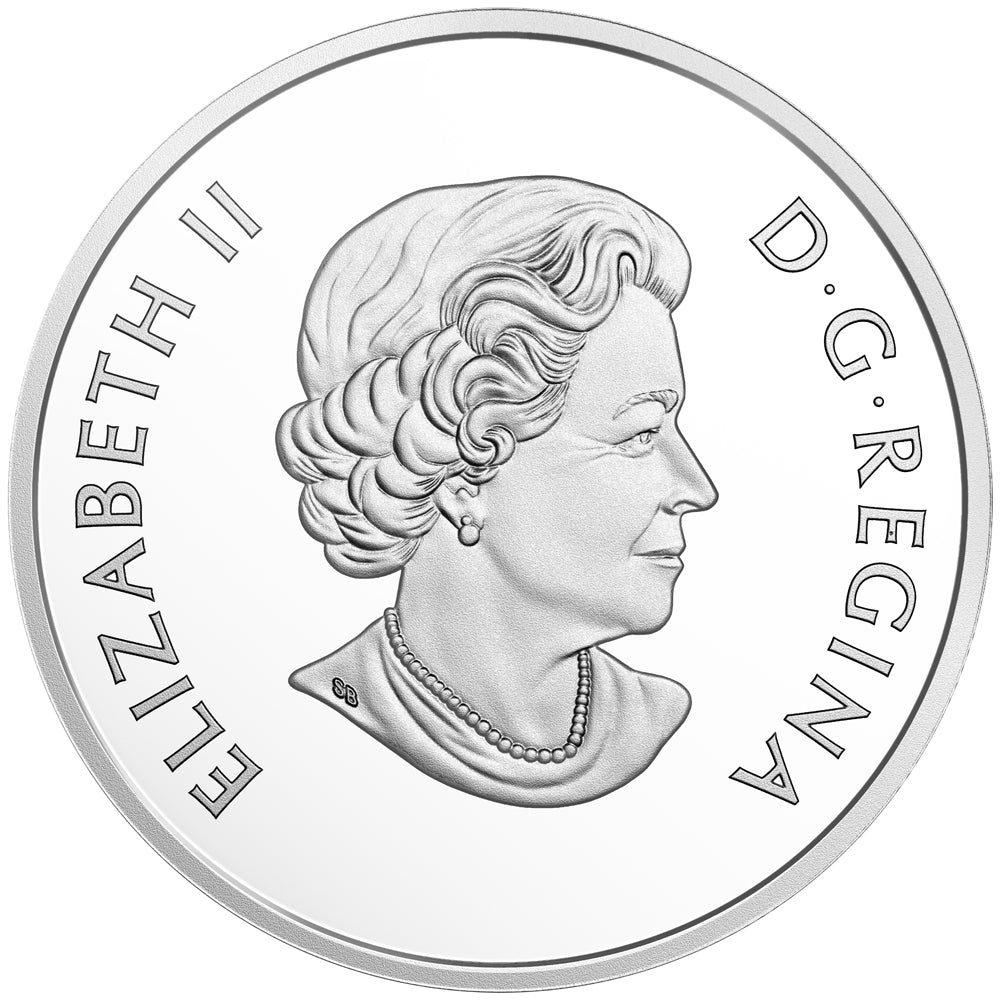 RDC 2018 Canada $20 Nature's Impression - Wolf Fine Silver (No Tax) Toned