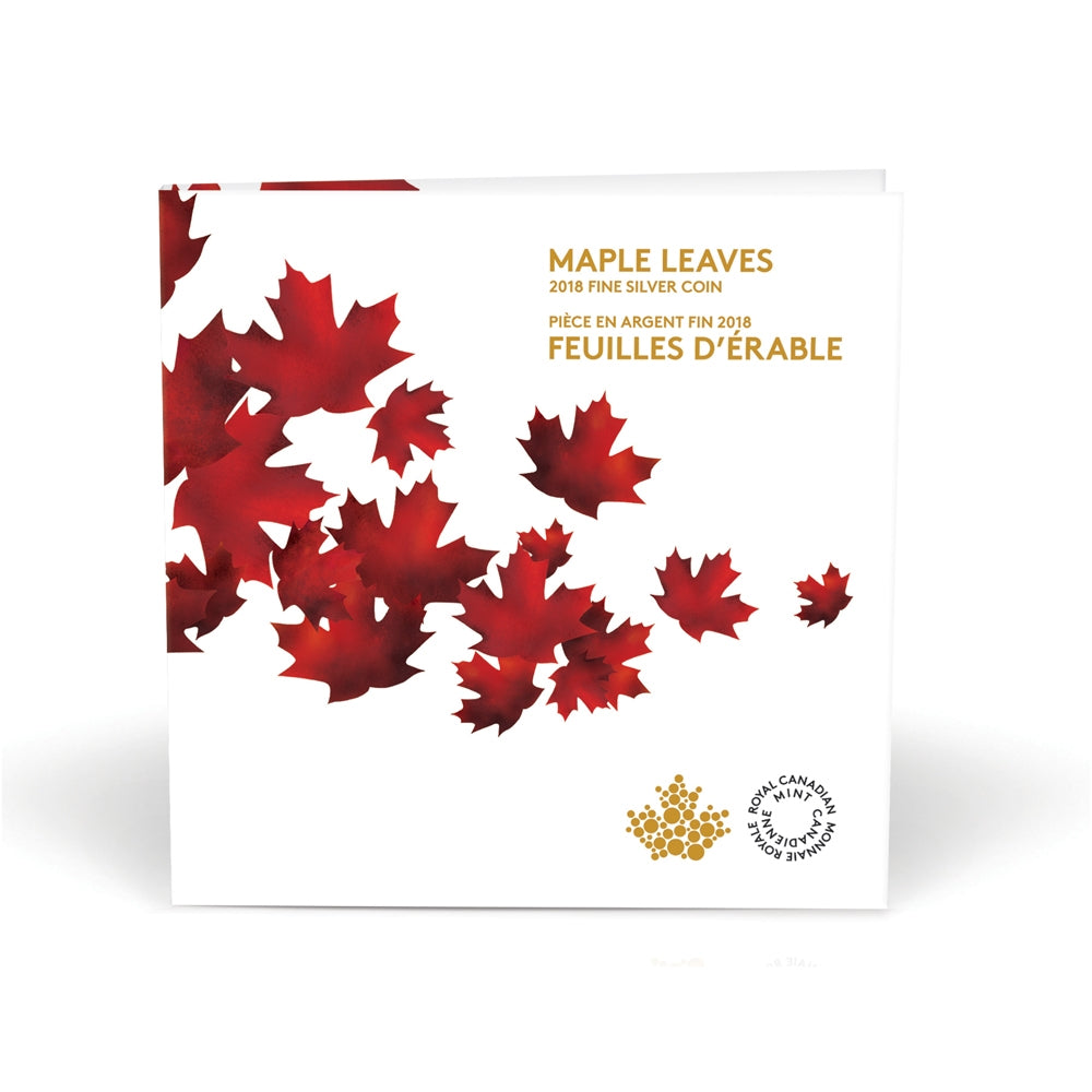 2018 Canada $10 Maple Leaves Silver Coin (TAX Exempt)