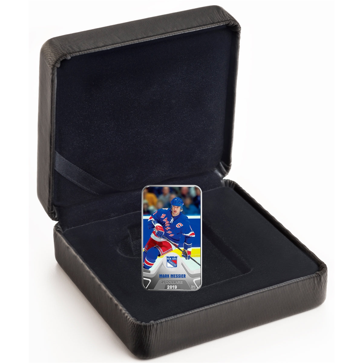 2019 Canada $25 New York Rangers Mark Messier Rectangular (No Tax)