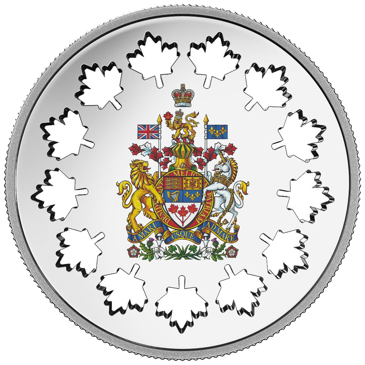 RDC 2018 Canada $30 Evolving a Nation Fine Silver (No Tax) impaired