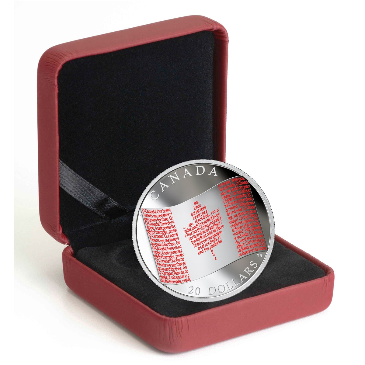 2018 $20 Canadian Flag Fine Silver Coin (No Tax)
