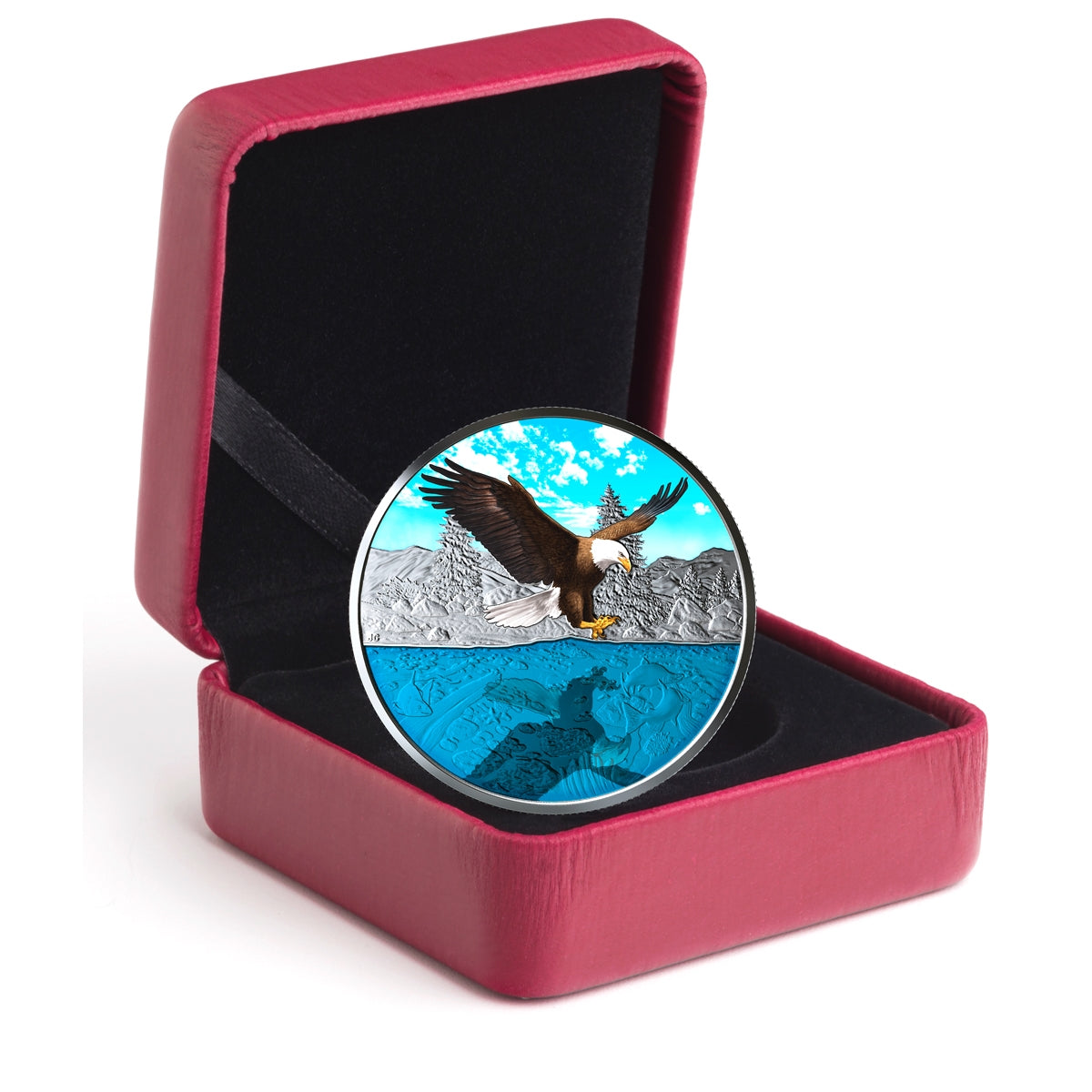 2019 Canada $20 Reflections - Bald Eagle Fine Silver (Tax Exempt)