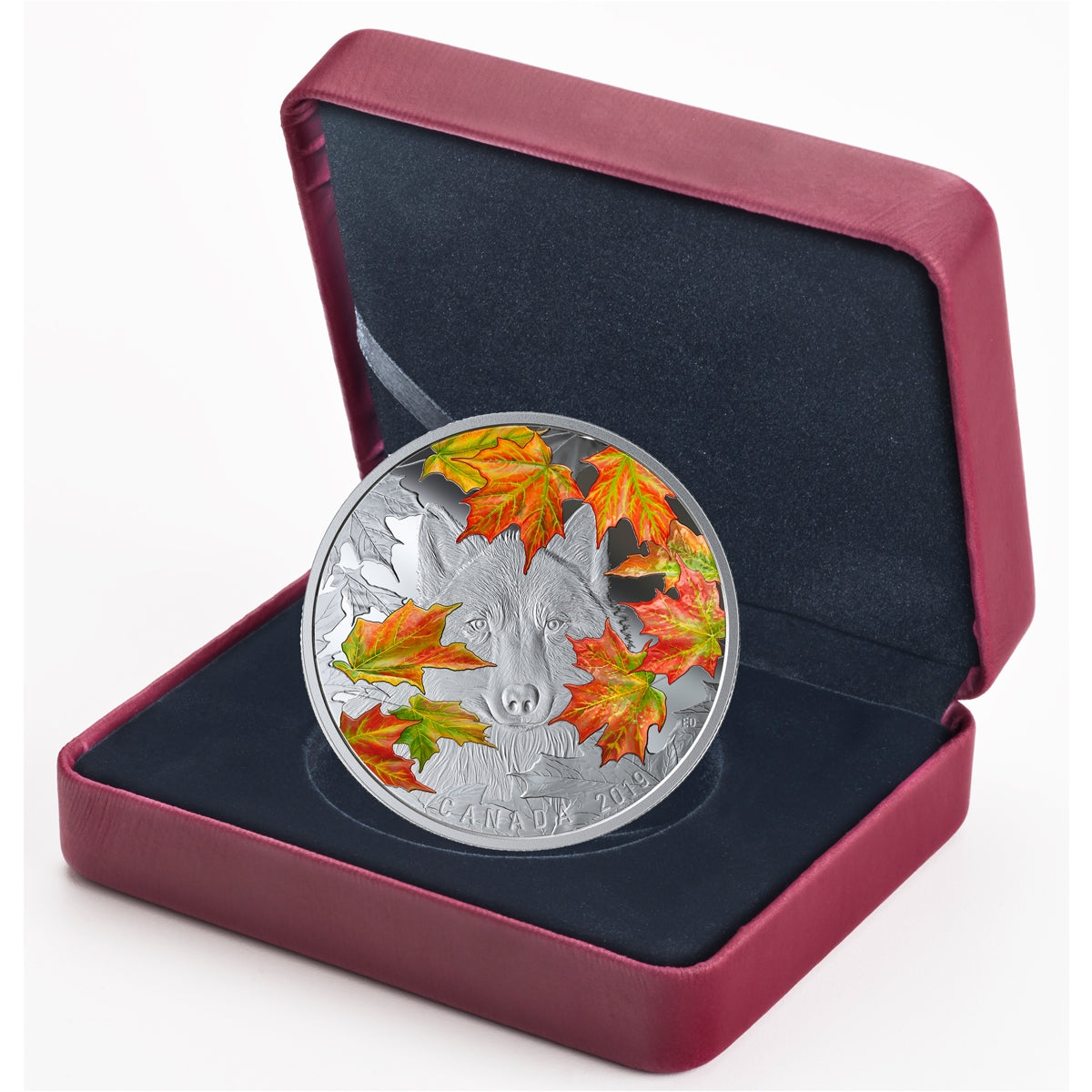 2019 Canada $30 The Wily Wolf Fine Silver (Tax Exempt)