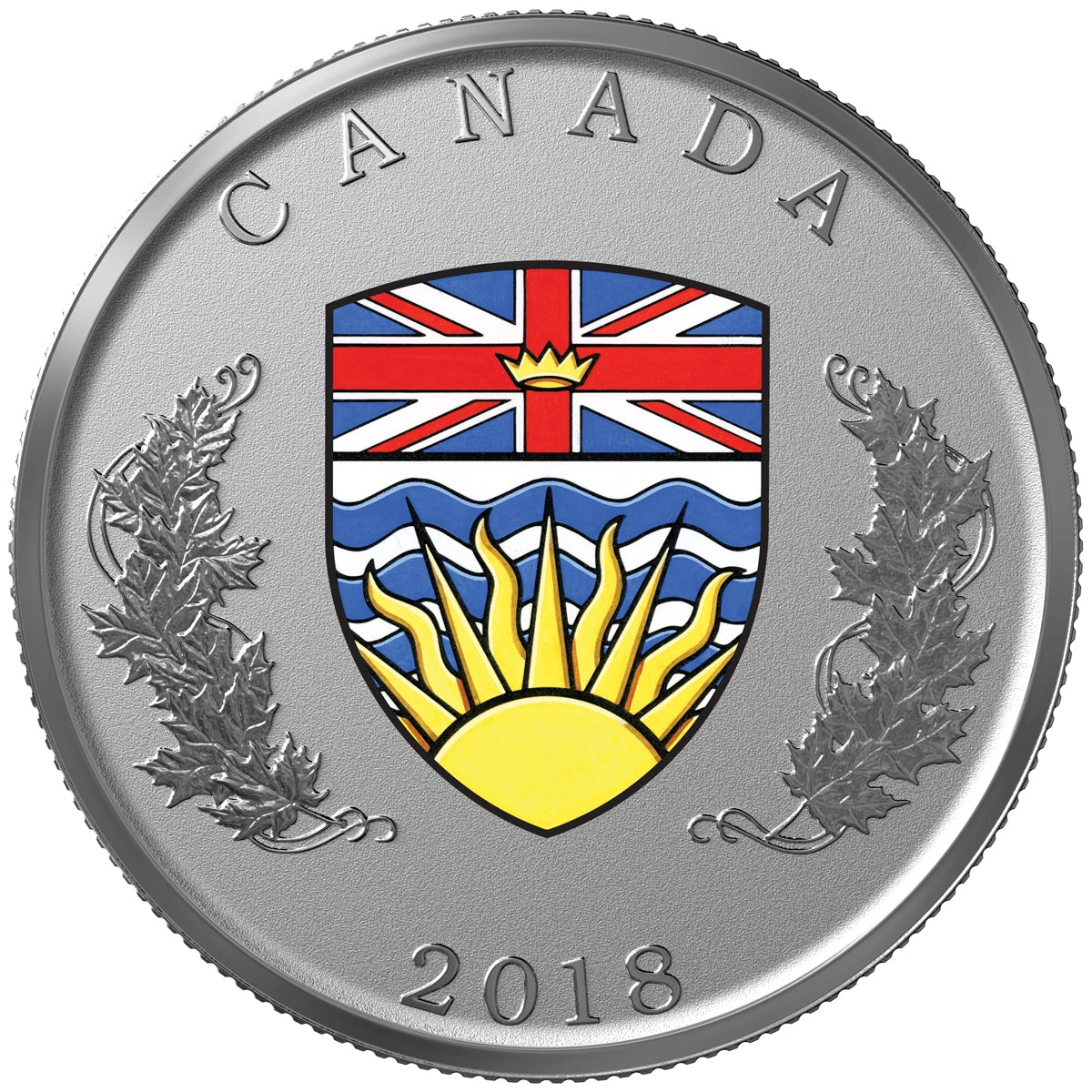 2018 Heraldic Emblems of Canada Fine Silver 14-coin Set (No Tax)