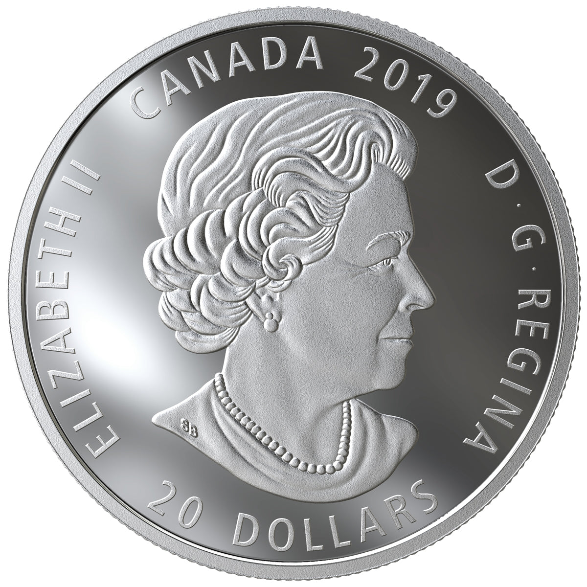 2019 Canada $20 Holiday Wreath Fine Silver Coin
