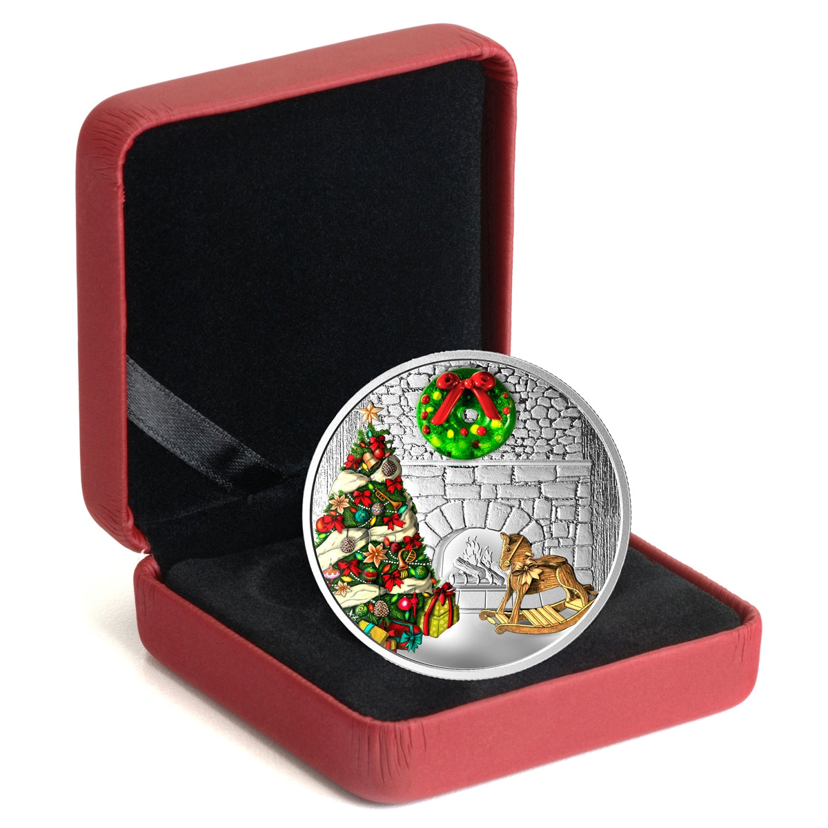 2019 Canada $20 Holiday Wreath Fine Silver Coin