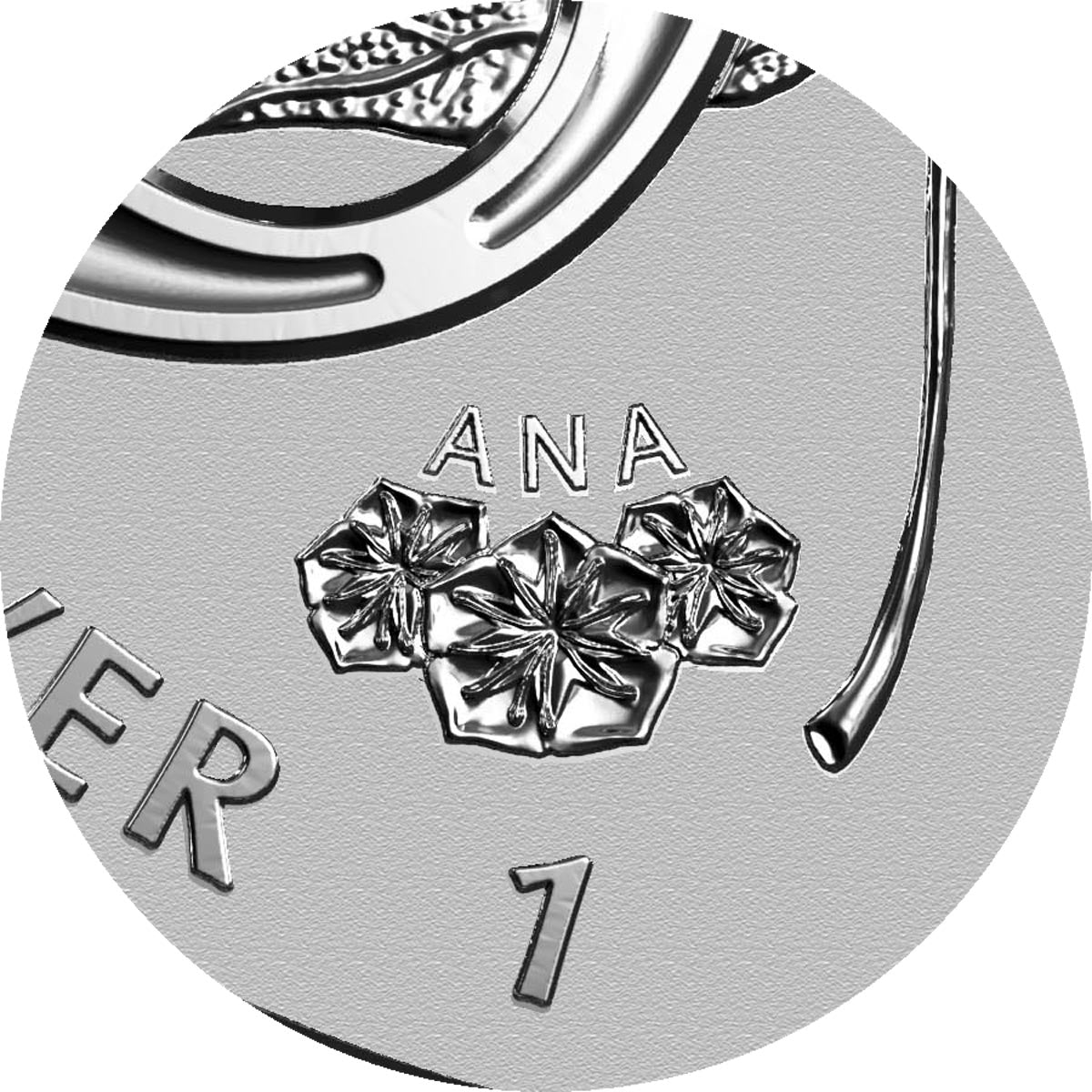 2018 Canada $5 Silver Maple Leaf with ANA Privy - Pennsylvania Mountain Laurel (No Tax)