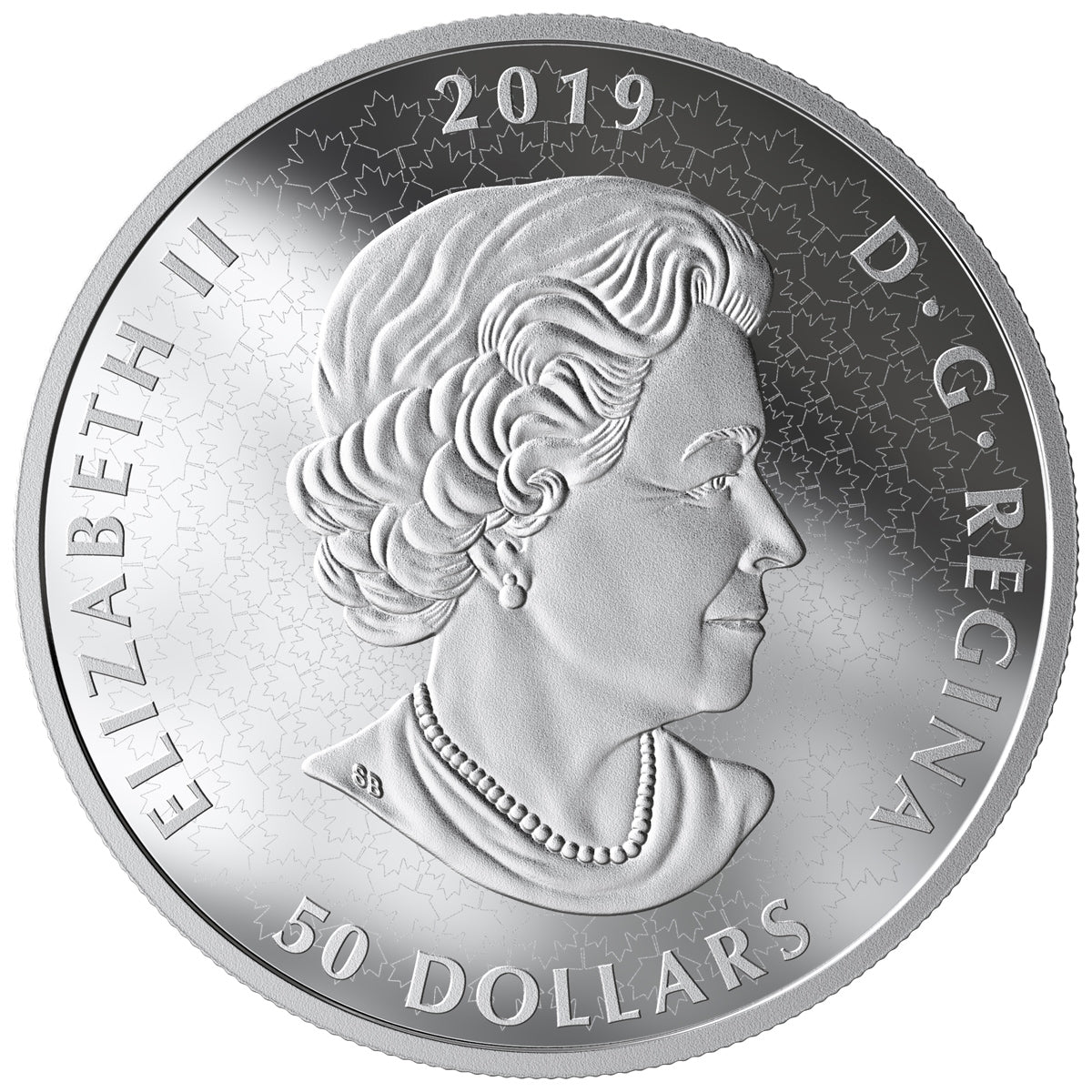 2019 Canada $50 Symbolic Canada Fine Silver (No Tax)