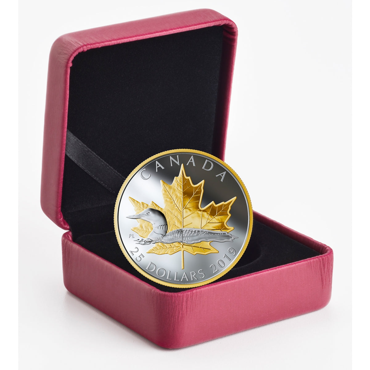 2019 Canada $25 Piedfort Timeless Icons - Loon Fine Silver (No Tax)