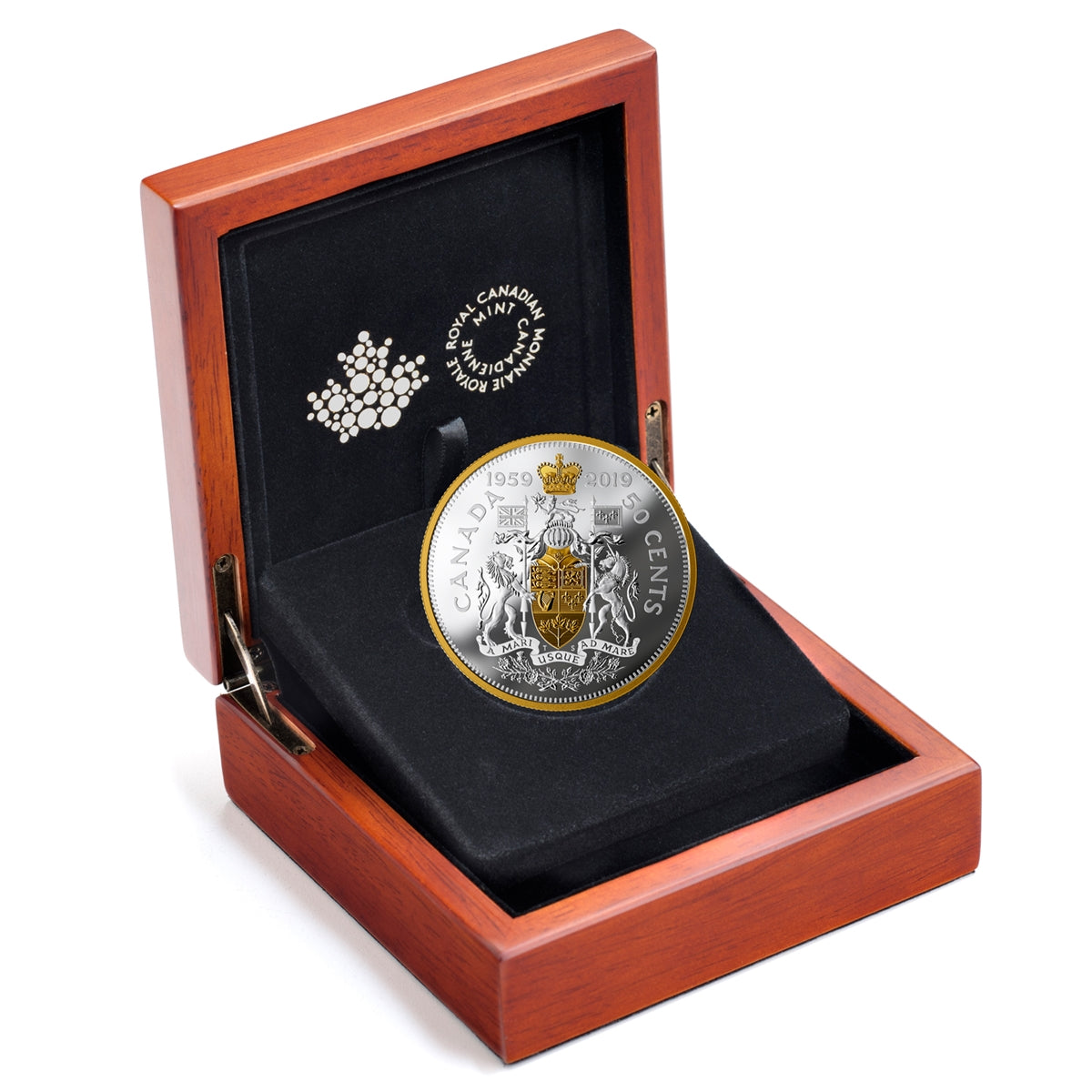 2019 Canada 50-cent 60th Anniversary of the 1959 Half Dollar Fine Silver (No Tax)