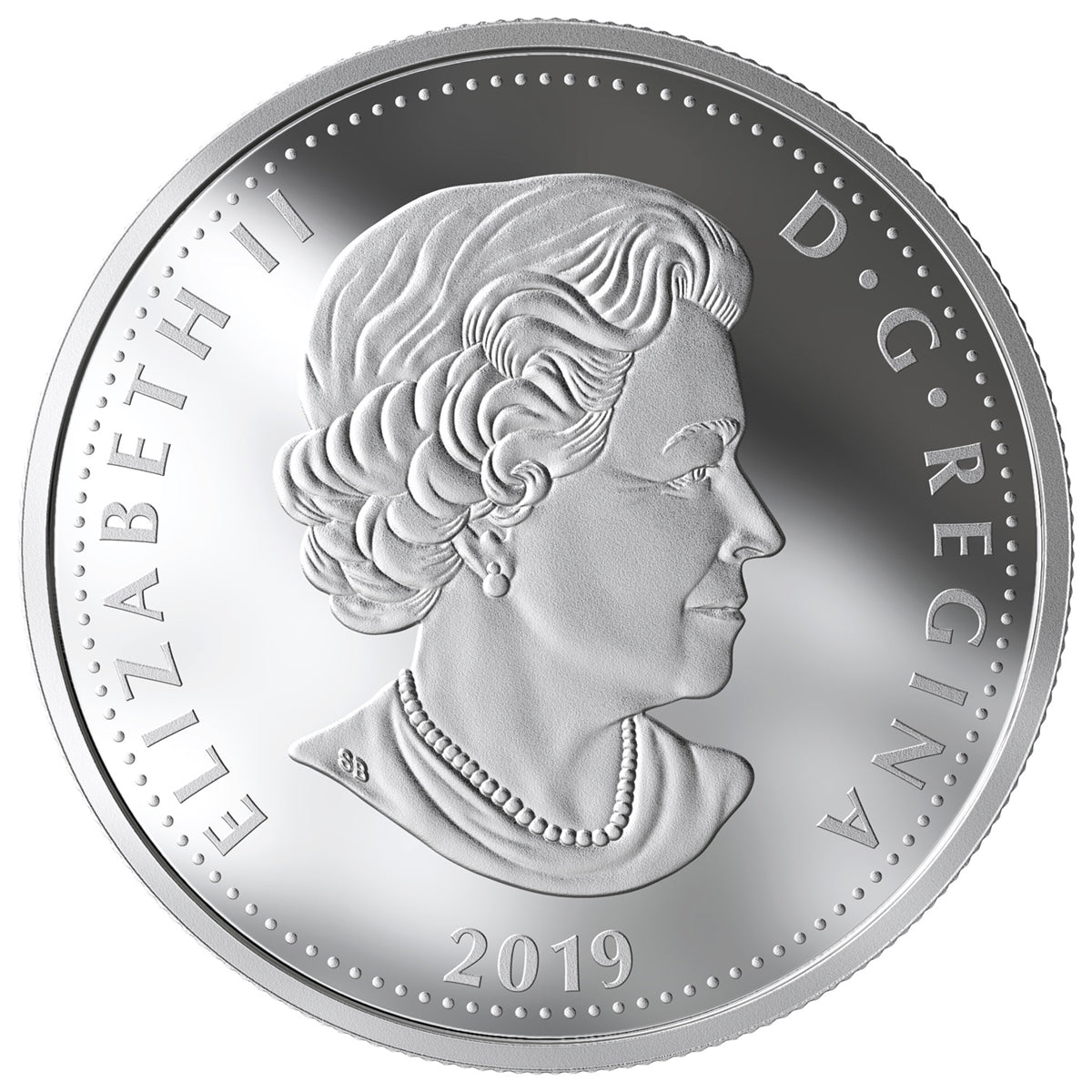 RDC 2019 Canada $15 Golden Maple Leaf Fine Silver Coin (rim toning)