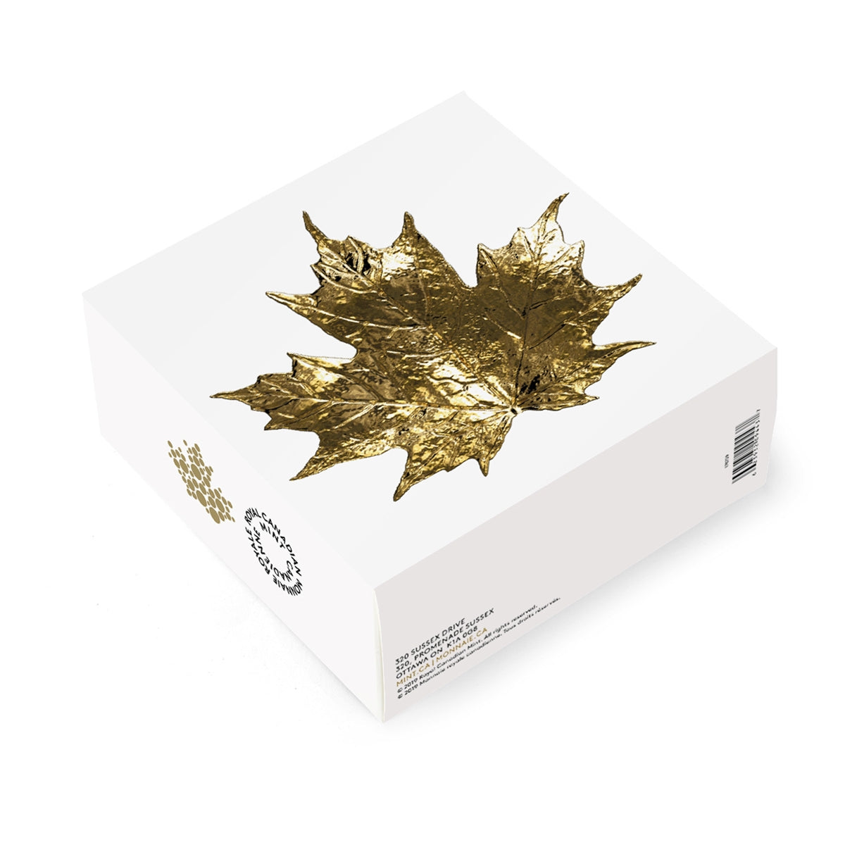 RDC 2019 Canada $15 Golden Maple Leaf Fine Silver Coin (rim toning)