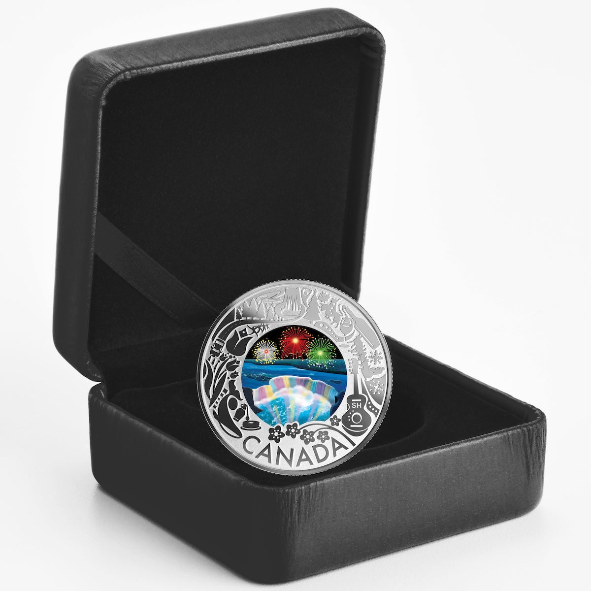 2019 $3 Celebrating Canadian Fun & Festivities - Niagara Falls Fine Silver (No Tax)
