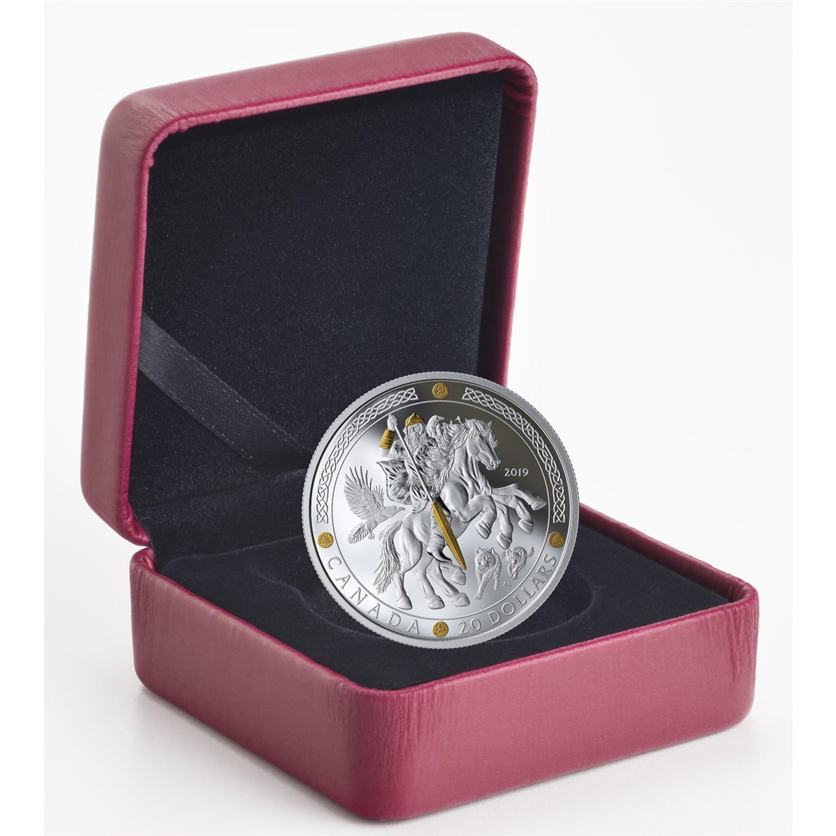 2019 Canada $20 Norse Gods - Odin Fine Silver (No Tax)