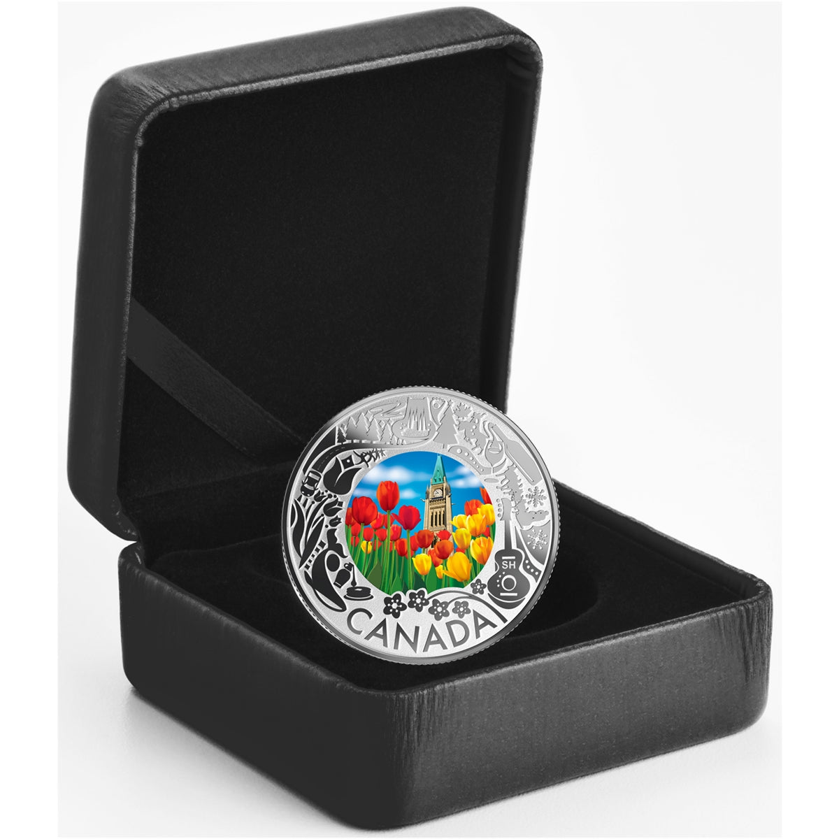 2019 $3 Celebrating Canadian Fun & Festivities - Tulips Fine Silver (No Tax)