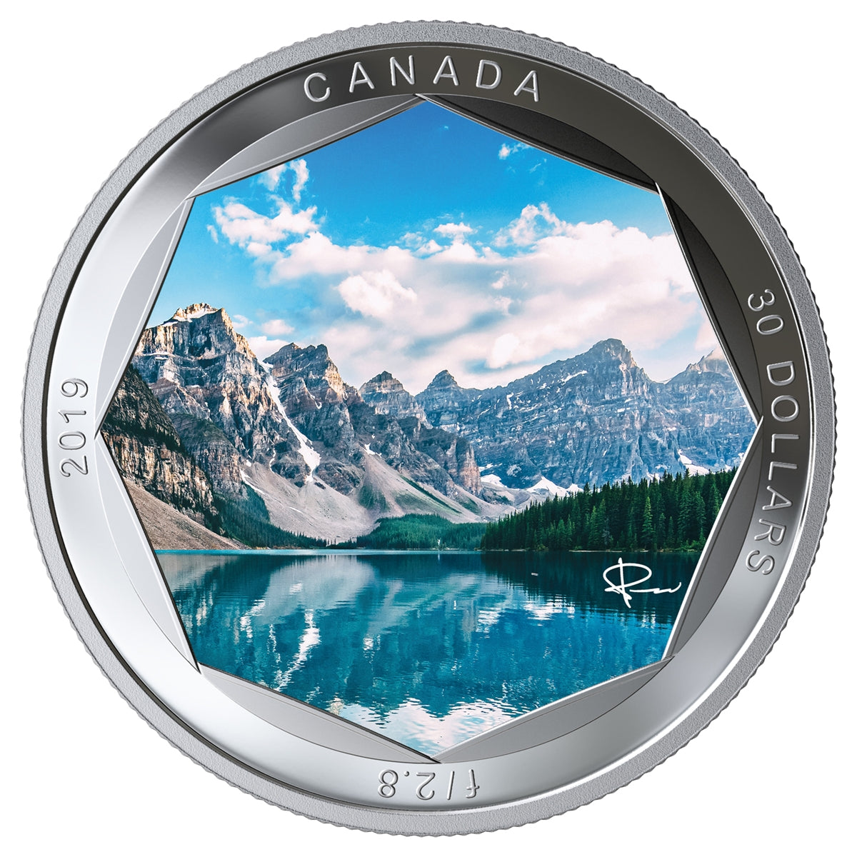 2019 Canada $30 Peter McKinnon Photo Series - Moraine Lake Fine Silver (No Tax)