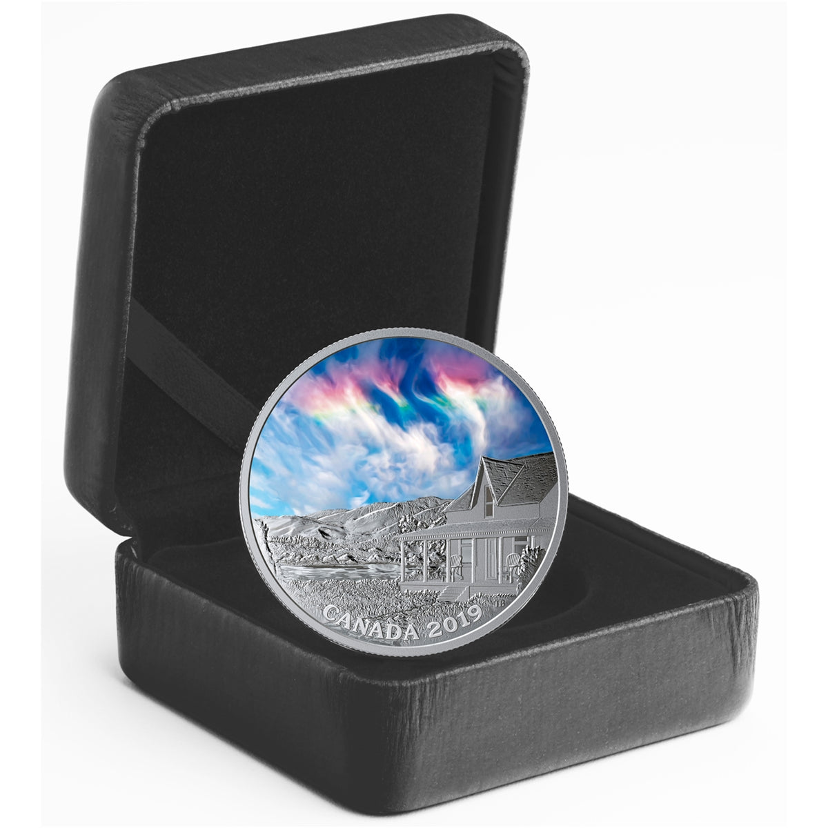 2019 Canada $20 Sky Wonders: Fire Rainbow Fine Silver (No Tax)