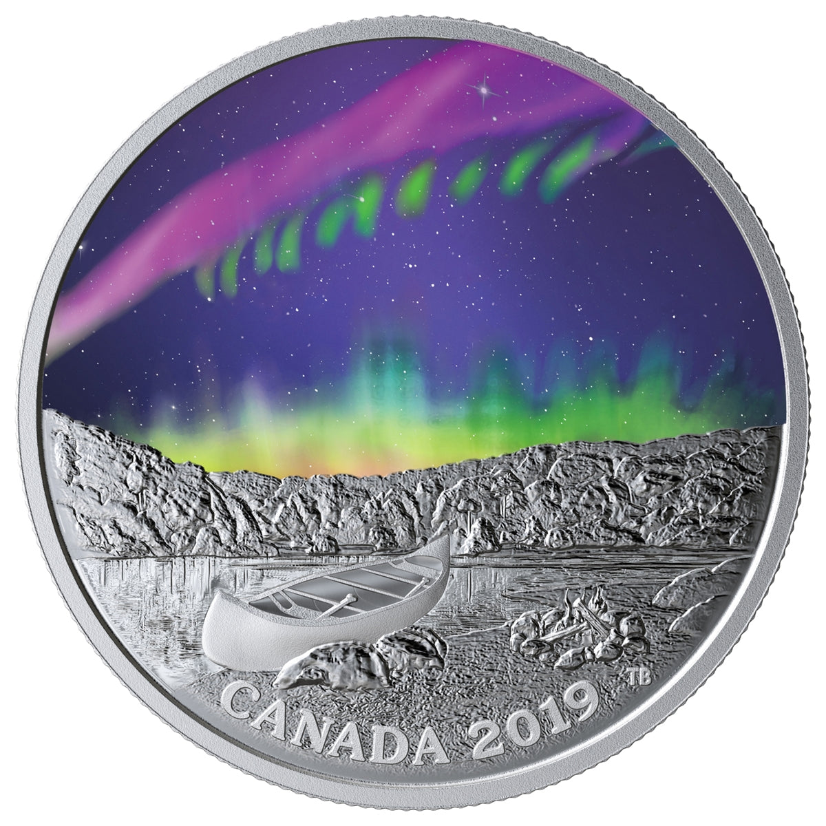 2019 Canada $20 Sky Wonders 3-coin Fine Silver Set in Deluxe Case (No Tax)