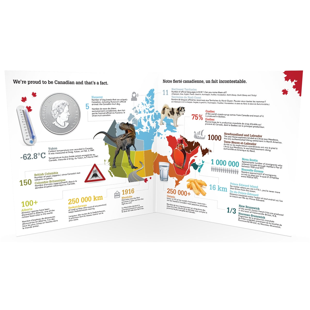 2019 Canada $5 This is Canada! Fine Silver (No Tax)