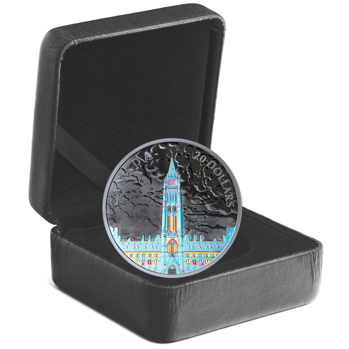 2019 Canada $20 Lights of Parliament Hill Fine Silver (No Tax)