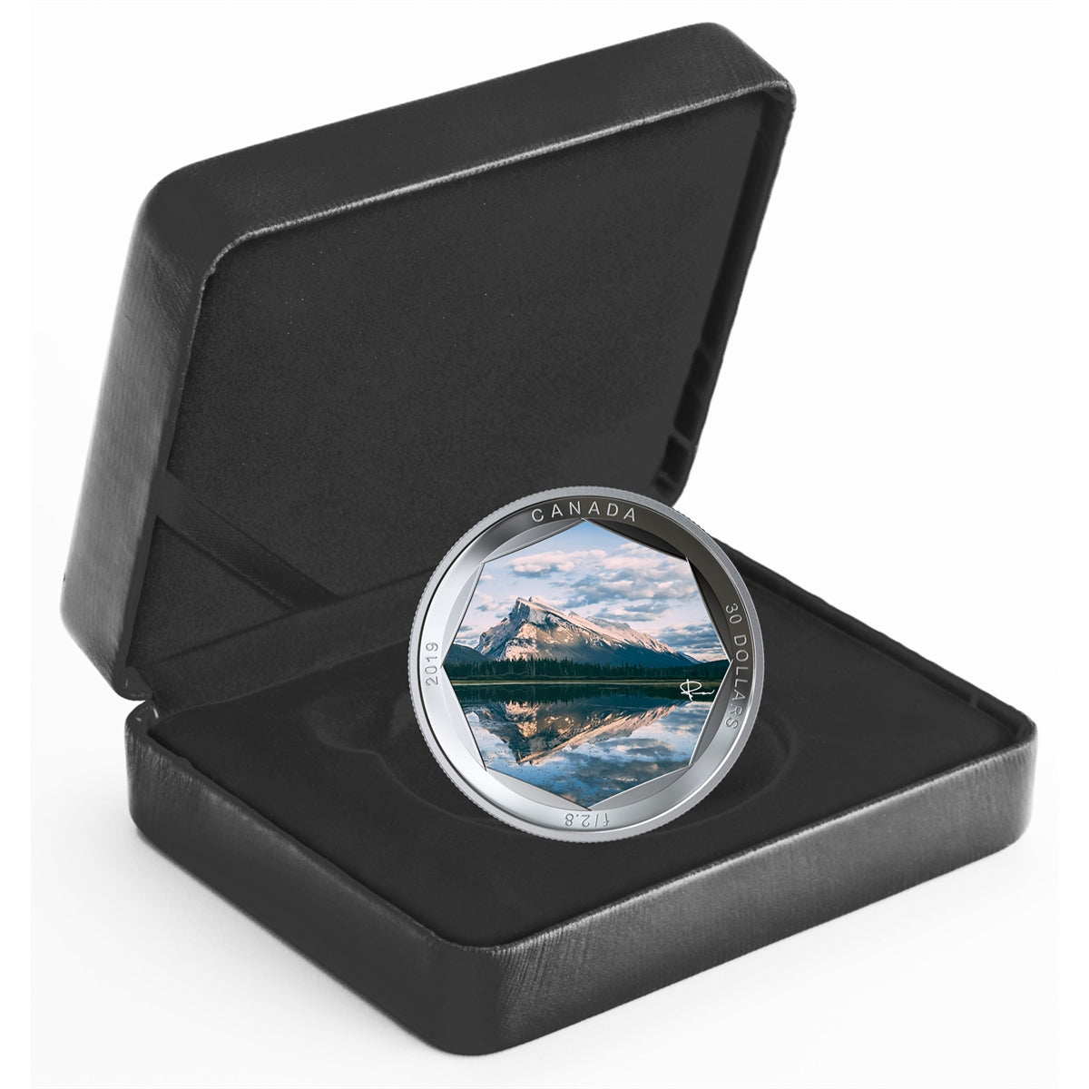 2019 Canada $30 Peter McKinnon Photo Series - Mount Rundle Fine Silver (No Tax)
