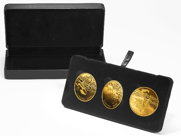 RDC 2019 Canada $30 Golden Reflections: Predator and Prey 3-coin Fine Silver Set (No Tax) impaired