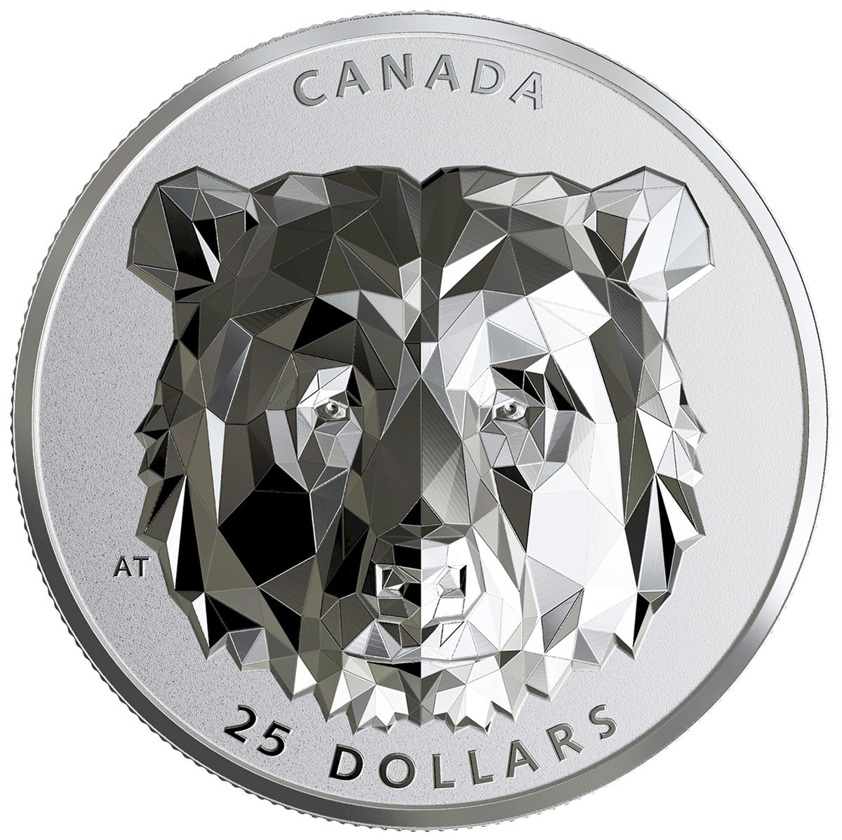 2019-2020 Canada $25 Multifaceted Animal Head Series 3-Coin Set (No Tax)