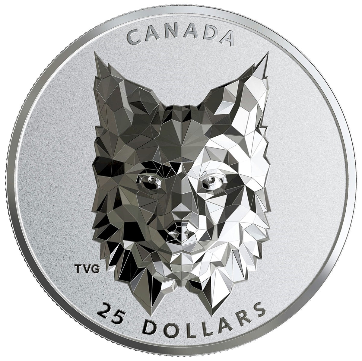 2019-2020 Canada $25 Multifaceted Animal Head Series 3-Coin Set (No Tax)