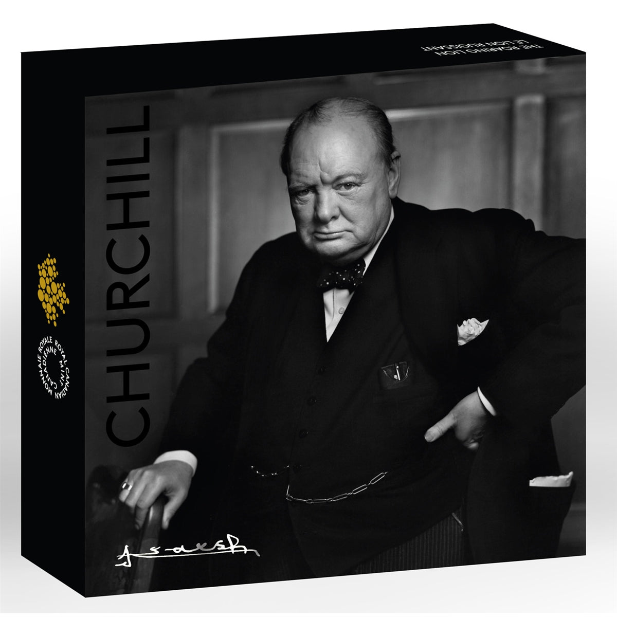 2019 Canada $100 Yousuf Karsh - The Roaring Lion 10 oz. Fine Silver Coin (No Tax)