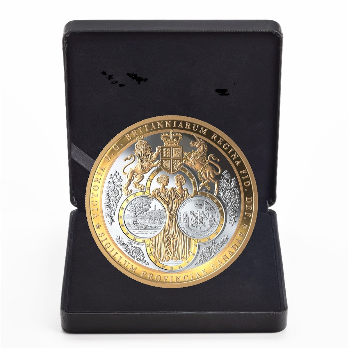 2019 $100 Great Seal of the Province of Canada (1841-1867) 10 oz. Fine Silver (No Tax)