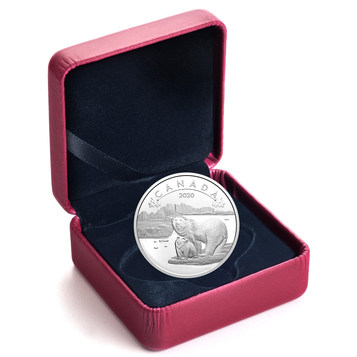 2020 $10 O Canada! Polar Bears Fine Silver Coin (No Tax)