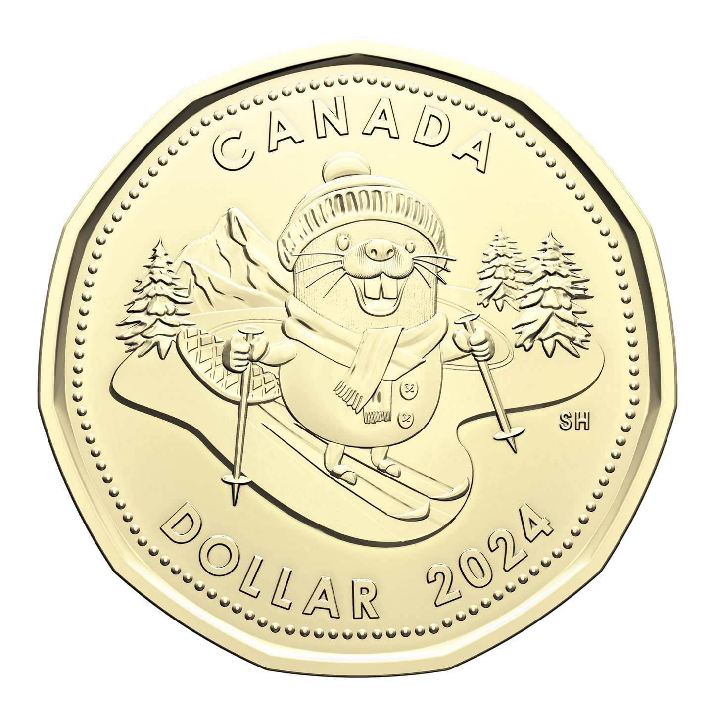 2024 Holiday Canada Loon Dollar Brilliant Uncirculated (MS63)