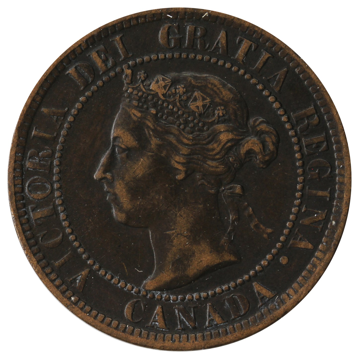 1899 Canada 1-cent VF-EF (VF30)