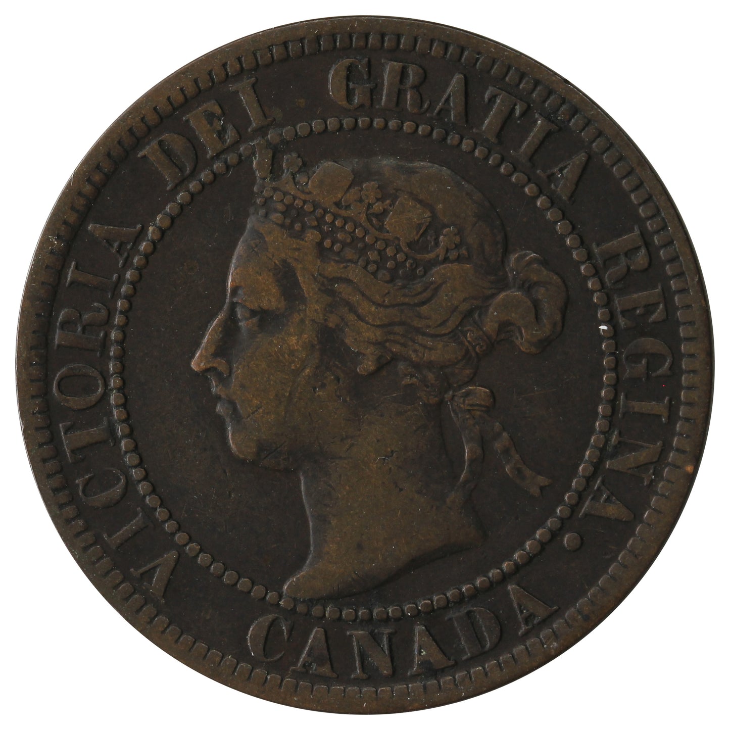 1899 Canada 1-cent Fine (F12)