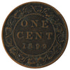 1899 Canada 1-cent F-VF (F15)