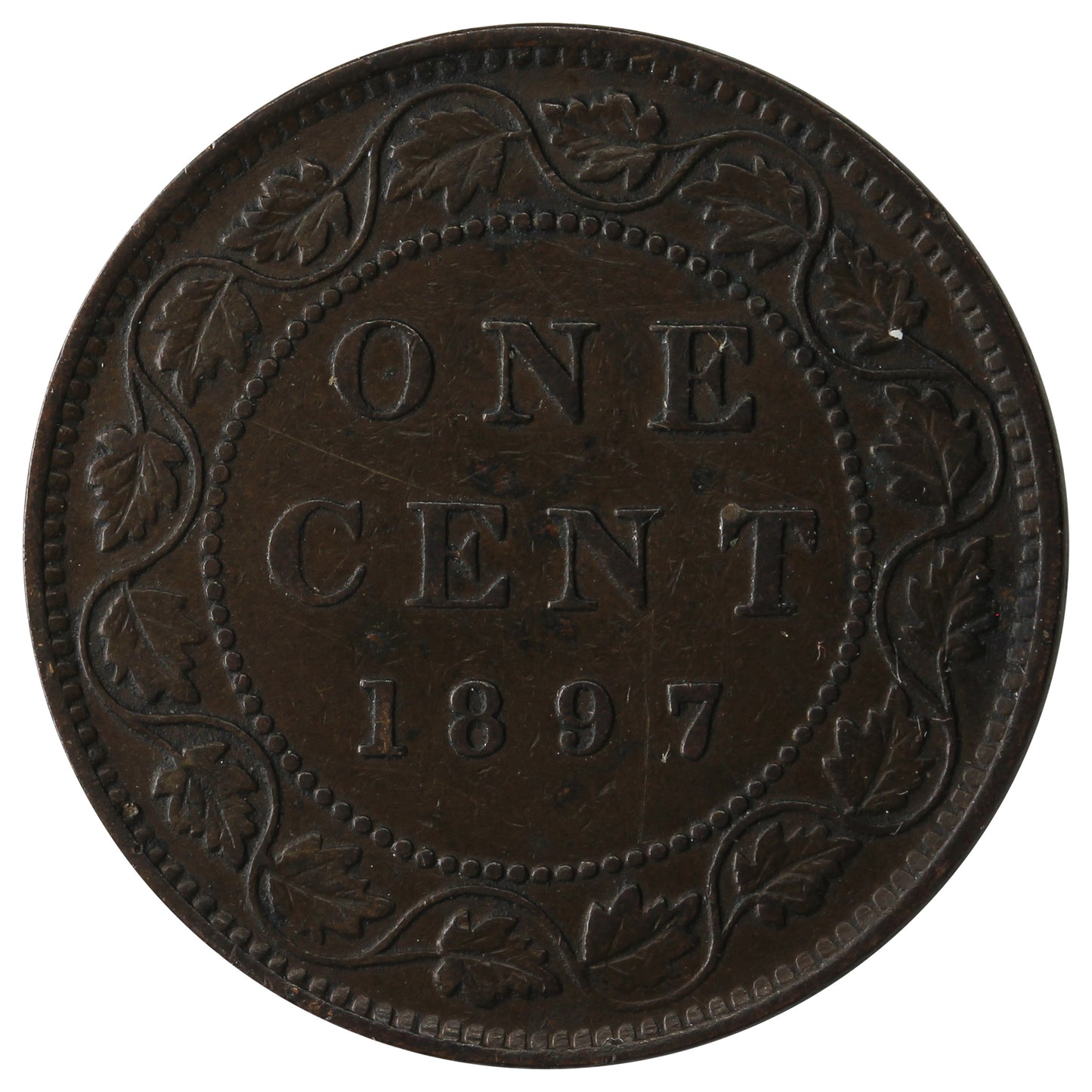1897 Canada 1-cent Very Fine (VF-20)