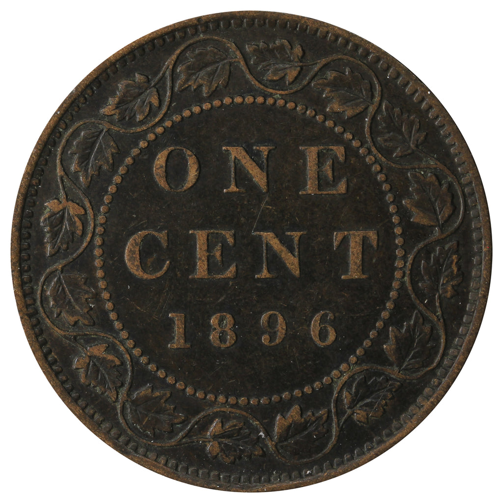 1896 Canada 1-cent Very Fine (VF20)