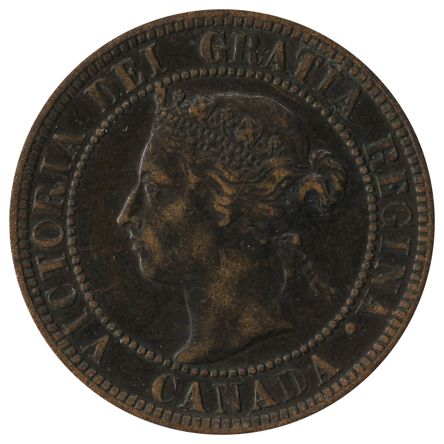 1896 Canada 1-cent Very Fine (VF-20)