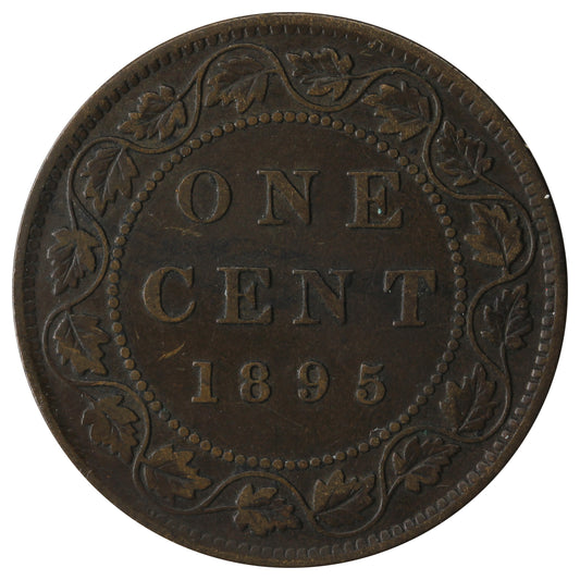 1895 Canada 1-cent Very Fine (VF20)