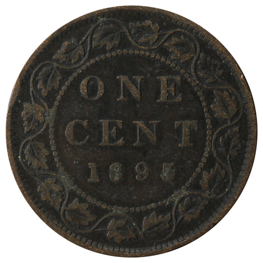 1895 Canada 1-cent Fine (F12)