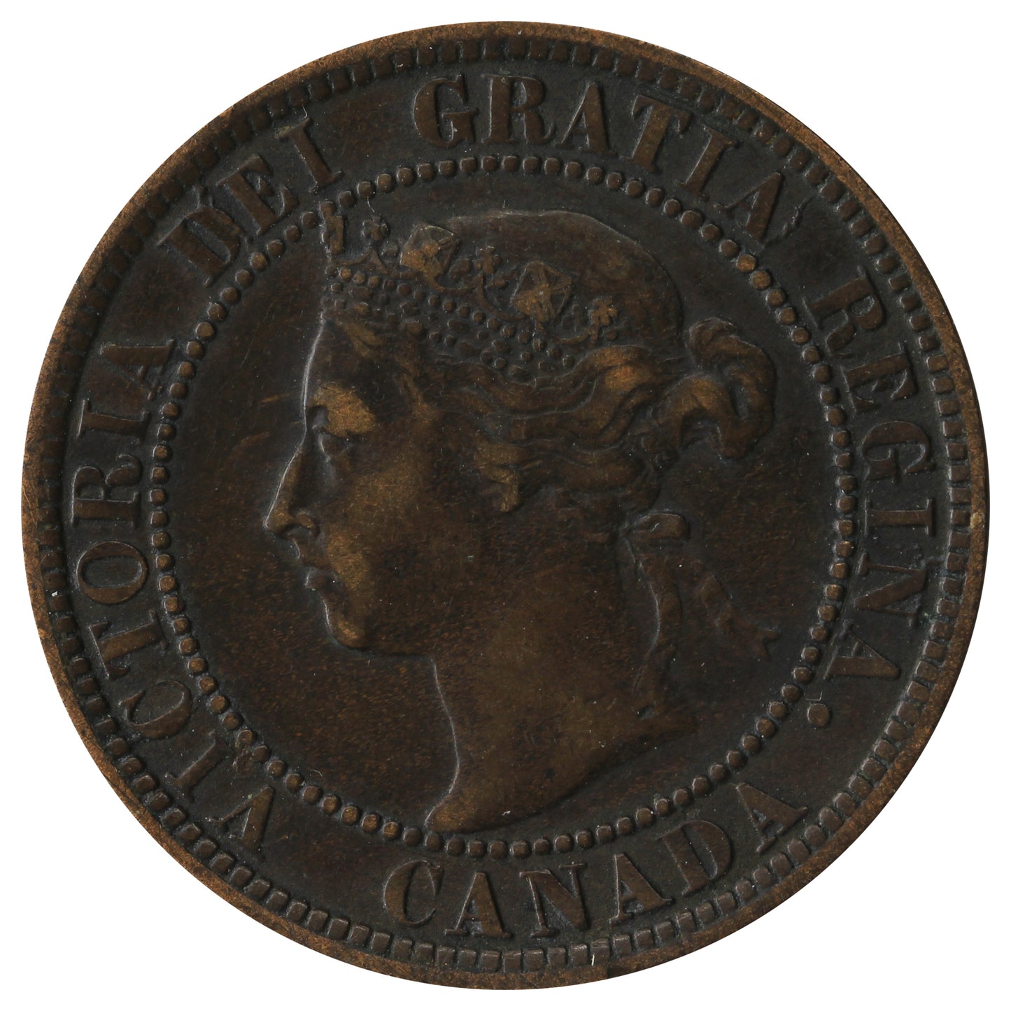 1893 Canada 1-cent Very Fine (VF-20)